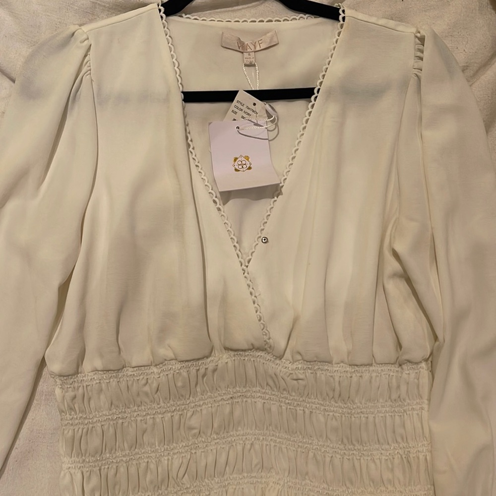 White blouse- never worn!